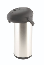 St/St Unbreakable Vacuum Pump Pot 5.0L x1