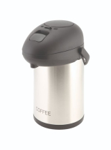 Coffee Inscribed St/St Vacuum Pump Pot 2.5L x1