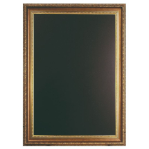 Gold Chalk Board 85 X 65cm x1