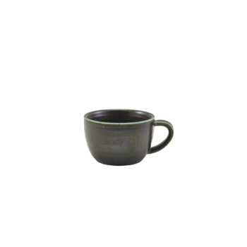 Terra Porcelain Cinder Black Coffee Cup 28.5cl/10oz x6