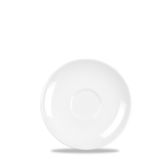 Alchemy White Coupe Tea Saucer 6" x24