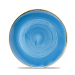 Stonecast Cornflower Blue Evolve Coupe Bowl 9.75" x12