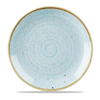 Stonecast Duck Egg Blue Evolve Coupe Bowl 10.25Inch x12