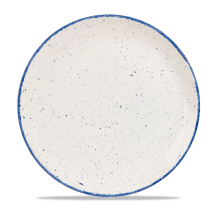 Stonecast Hints Indigo Blue Evolve Coupe Round Plate 11.25inch x12 Stonecast Hints Indigo Blue Evolve Coupe Round Plate 11.25inch x12