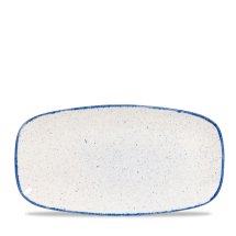Stonecast Hints Indigo Oblong Chefs Plate (No4) 13 7/8X7 3/8inch x6 Stonecast Hints Indigo Oblong Chefs Plate (No4) 13 7/8X7 3/8inch x6