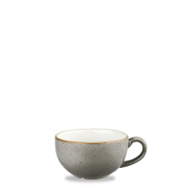 Stonecast Peppercorn Grey Cappuccino Cup 12oz x12