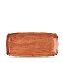 Stonecast Spiced Orange X Squared Oblong Plate 11.75inch x12 Stonecast Spiced Orange X Squared Oblong Plate 11.75inch x12
