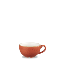 Stonecast Spiced Orange Cappuccino Cup 8oz x12 Stonecast Spiced Orange Cappuccino Cup 8oz x12