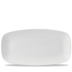 White Oblong Chefs Plate (No4) 13 7/8X7 3/8" x6 White Oblong Chefs Plate (No4) 13 7/8X7 3/8" x6