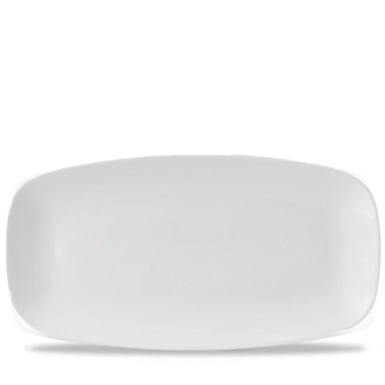 White Oblong Chefs Plate (No4) 13 7/8X7 3/8Inch x6 White Oblong Chefs Plate (No4) 13 7/8X7 3/8Inch x6