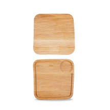 Wood  Sq Board Medium 10.4inchX10.4inchX0.8inch x4