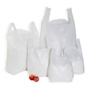 11x17x21Inch Kestrel Large HD Vest Carrier Bags x100 11x17x21Inch Kestrel Large HD Vest Carrier Bags x100