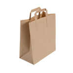Large Brown Take-Away Bag 10x15.5x12" x250