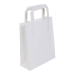 Small White Take-Away Bag 7x10x8.5" x250