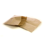 8.5x8.5" Brown Kraft Bags Strung x1000