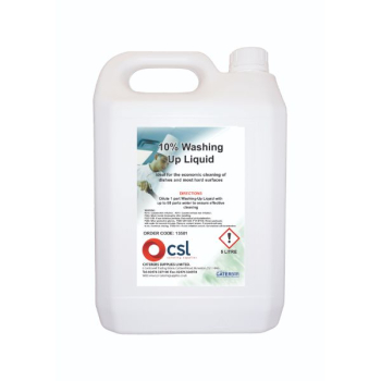 CSL 10% Washing Up Liquid x5Lt CSL 10% Washing Up Liquid x5Lt