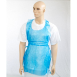 Blue Disposable Aprons Flat Pack 26x40" x100