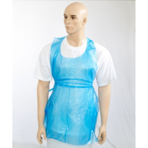 Blue Disposable Aprons Flat Pack 26x40inch x100