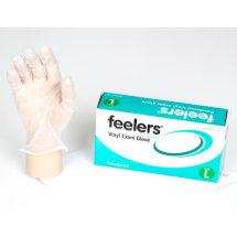Vinyl Gloves Small Clear Powdered x100 Vinyl Gloves Small Clear Powdered x100