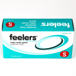 Latex Gloves Medium Clear Powder Free x100