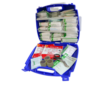 Blue Evolution Plus Catering First Aid Kit BS8599 Large x1 Blue Evolution Plus Catering First Aid Kit BS8599 Large x1