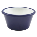 Two Tone Melamine Ramekin Blue And White 59ml/2oz x24