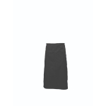 Black Waist Apron W/ Split Pocket 70cm Long x1