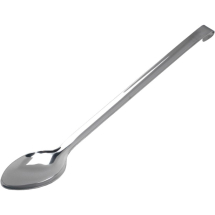 S/St.Serving Spoon 350ml With Hook Handle x1