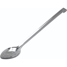 S/St.Perforated Spoon 350ml With Hook Handle x1