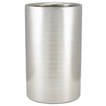 GenWare Ribbed Stainless Steel Wine Cooler x1