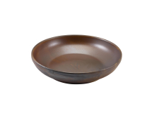 Terra Porcelain Rustic Copper Coupe Bowl 27.5cm x6