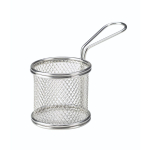 Serving Fry Basket Round 9.3x9cm (SVBR09) Serving Fry Basket Round 9.3x9cm (SVBR09)