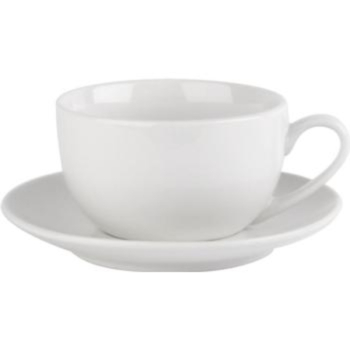 Simply White 10oz Bowl Shape Cup ONLY x6