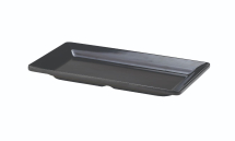 Black Melamine Platter GN 1/3size 32x17.5cm x1