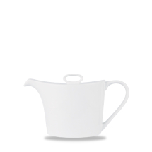 Alchemy Ambience White Oval Teapot Lid 15oz Only x6