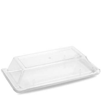Plastic  Rectangle Buffet Cover 22.75X7.75Inch x2
