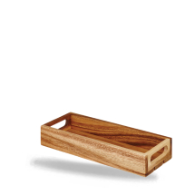 Wood Small Rect Crate 30X12X4.8Cm x4