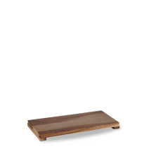 Wood  Small Rectangular Pres. Board 13 1/2X6 1/3X1inch x4
