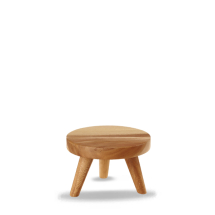 Wood Round Small Stand 15X10Cm x4