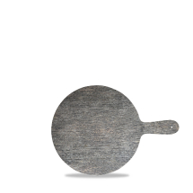 Plastic  Distressed Wood Round Paddle 12.5inch x4 Plastic  Distressed Wood Round Paddle 12.5inch x4