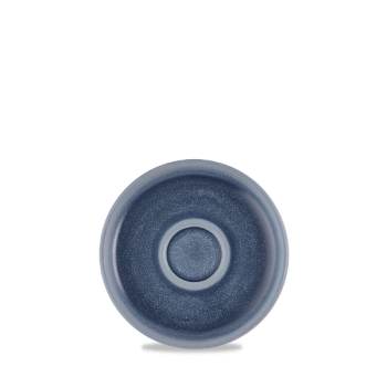 Emerge Oslo Blue  Saucer 4 3/4Inch Box 6 Emerge Oslo Blue  Saucer 4 3/4Inch Box 6