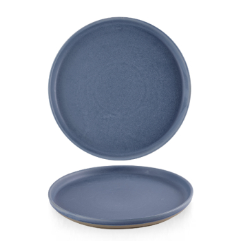 Emerge Oslo Blue  Walled Plate 10 1/4Inch Box 6 Emerge Oslo Blue  Walled Plate 10 1/4Inch Box 6