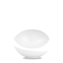 Alchemy Balance White  Tear Dish 9.25inch x6