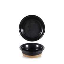 Black Igneous  Large Pie Dish 19.3oz x6 Black Igneous  Large Pie Dish 19.3oz x6