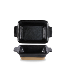 Black Igneous  Rectangle Dish 7inch x6 Black Igneous  Rectangle Dish 7inch x6