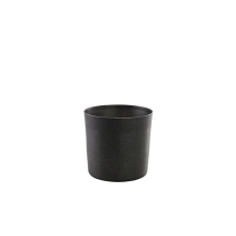 GW Black Vintage Steel Serving Cup 8.5 x 8.5cm x12