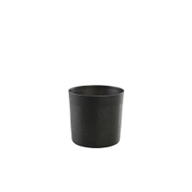 GW Black Vintage Steel Serving Cup 8.5 x 8.5cm x12 GW Black Vintage Steel Serving Cup 8.5 x 8.5cm x12
