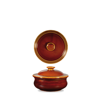 Rustic Brown Replacement Stew Pot Lid Only x6 Rustic Brown Replacement Stew Pot Lid Only x6