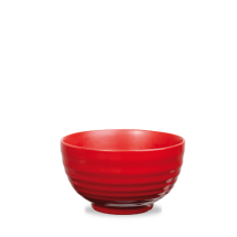 Rustics Red Glaze Ripple Deli Bowl 40oz x6