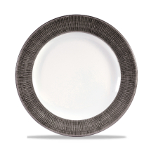 Bamboo Spinwash Dusk Footed Plate 10 7/8inch x12